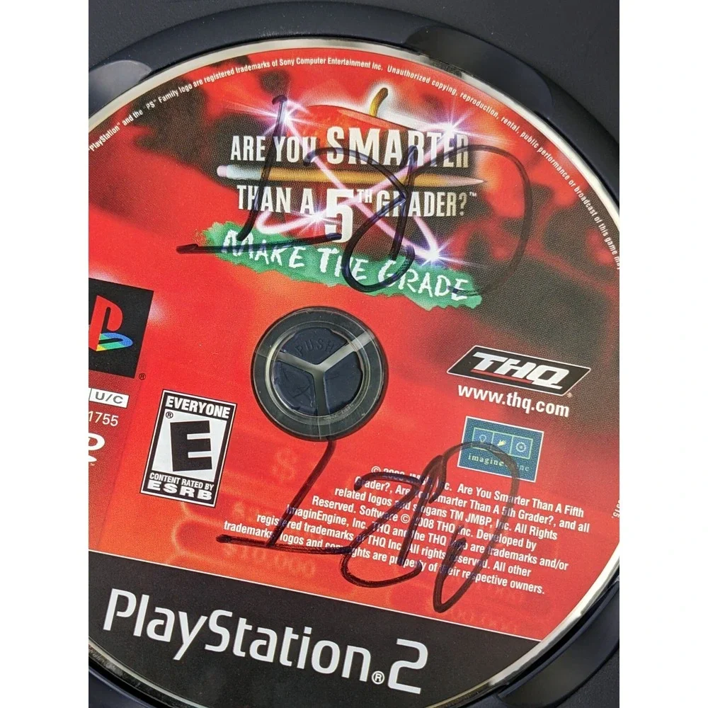 Playstation 2 Game Lot 5th‎ Grader Tasmanian Cars Nemo